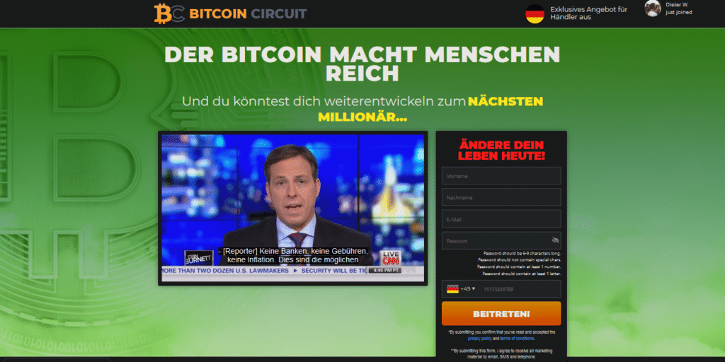 Bitcoin Circuit Erfahrungen